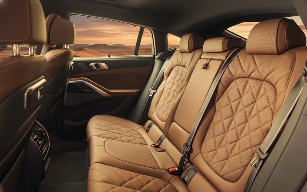 Bmw X6 2024 leather seats and cabin
