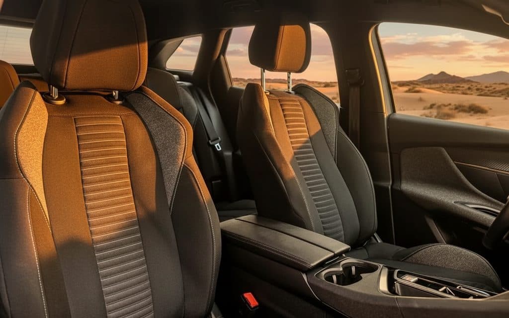Peugeot 3008 2025 leather seats and cabin