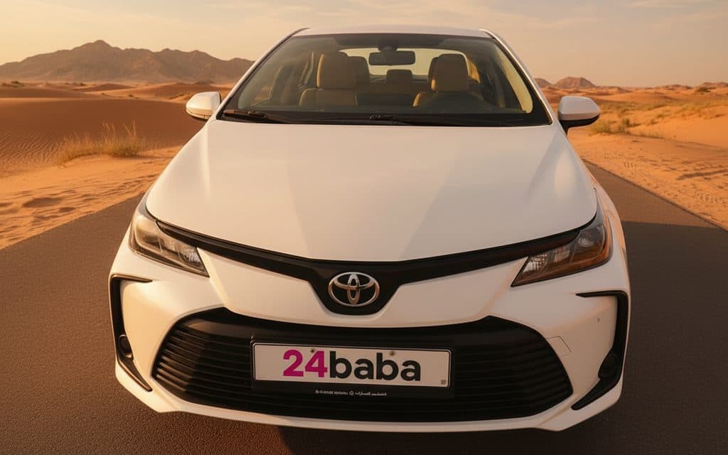 Toyota Corolla 2022 White - rental in Dubai