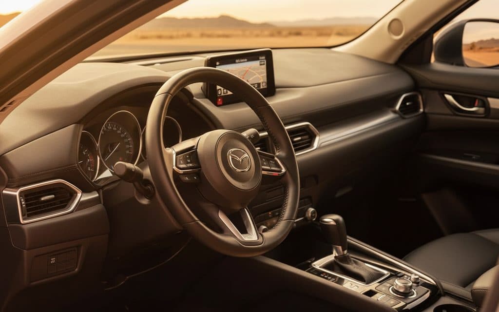 Mazda Cx 5 2023 dashboard and infotainment
