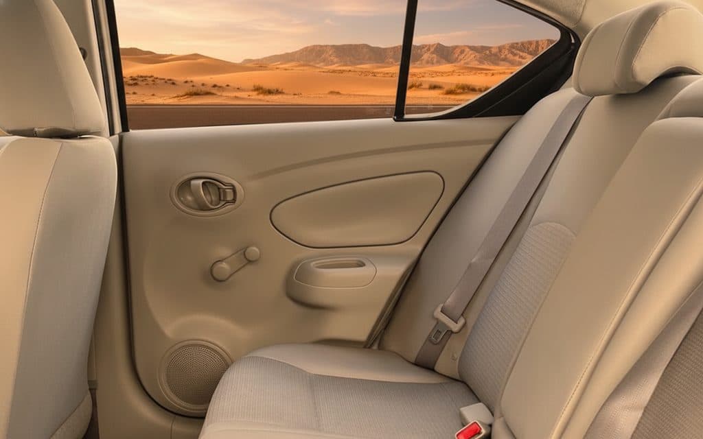 Nissan Sunny 2024 leather seats and cabin