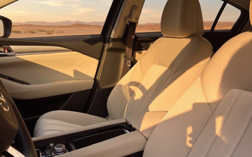 Mazda 6 2025 leather seats and cabin