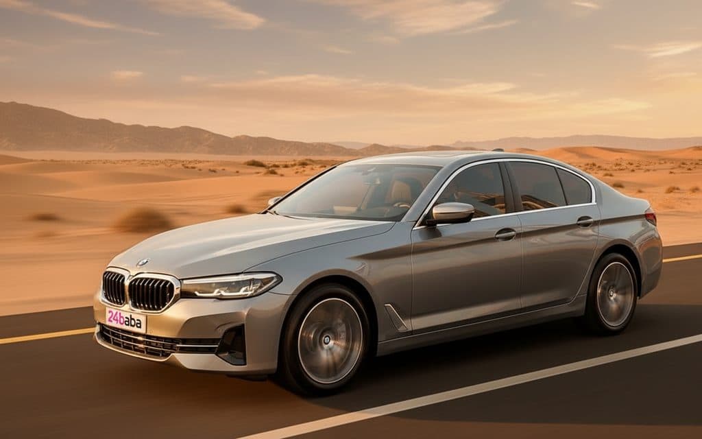 Bmw 520 2023 Grey side profile