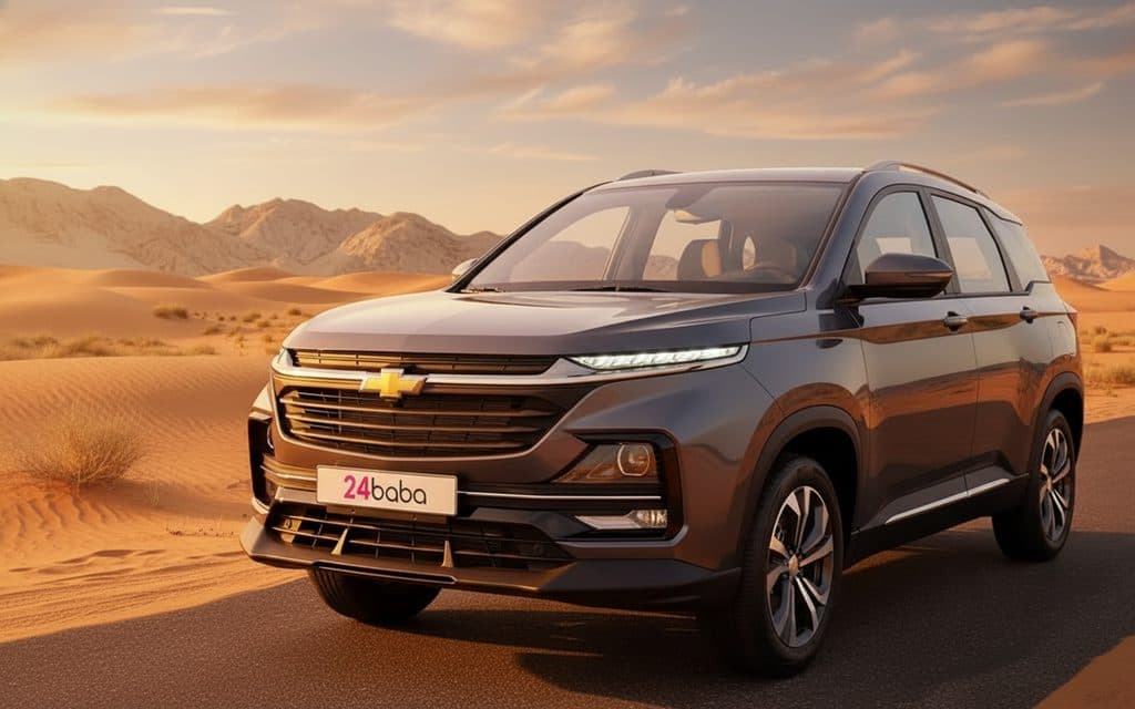 Chevrolet Captiva 2024 Grey cover image – rental in Dubai