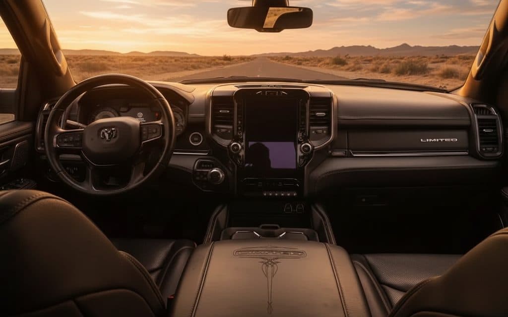 Dodge Ram 2022 dashboard and infotainment