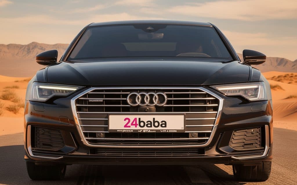 Audi A6 2025 Black - rental in Dubai