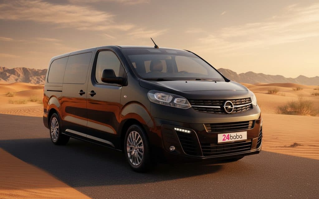 Opel Zafira 2022 Black rental in Dubai