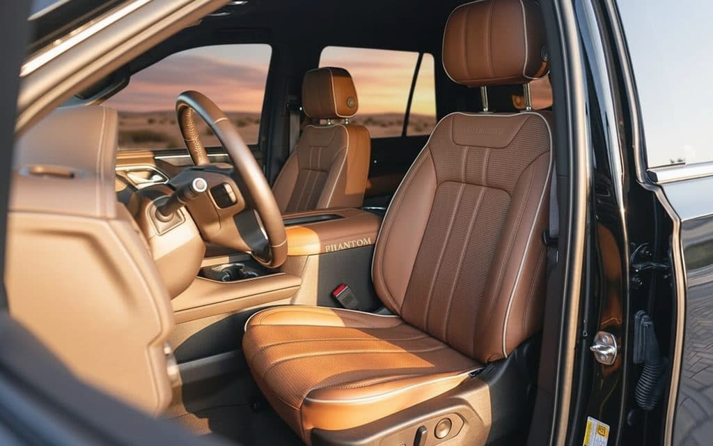 Chevrolet Tahoe 2022 leather seats and cabin