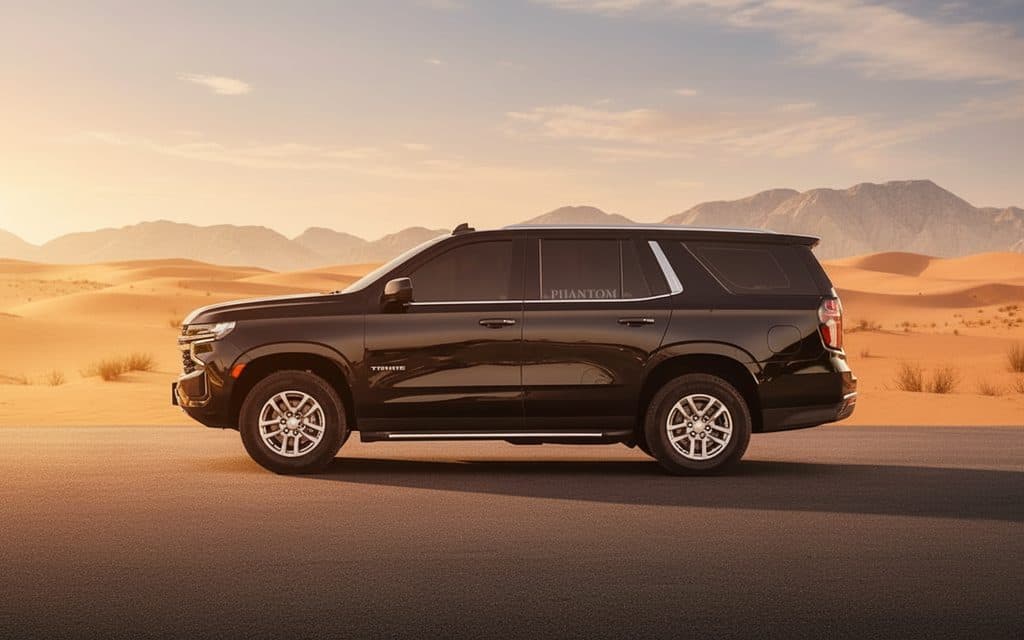 Chevrolet Tahoe 2022 Black side profile