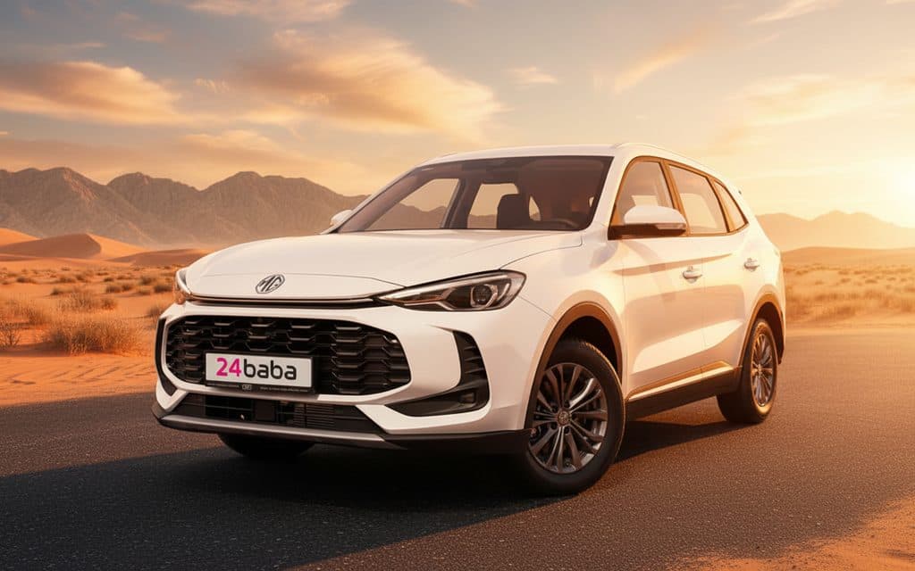 Rent Mg Zs 2025 White in Dubai