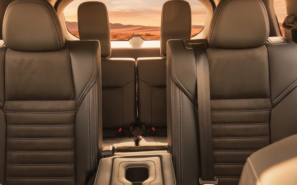 Mitsubishi Outlander 2024 leather seats and cabin