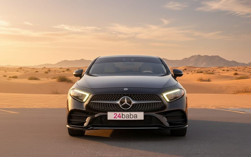 Hire Mercedes Cls450 2020 Black in Dubai
