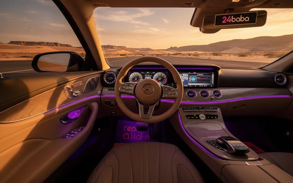 Mercedes Cls450 2020 dashboard and infotainment