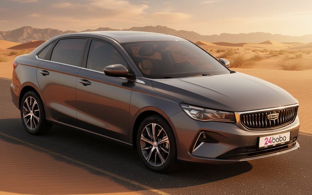 Rent Geely Emgrand 2025 Grey in Dubai