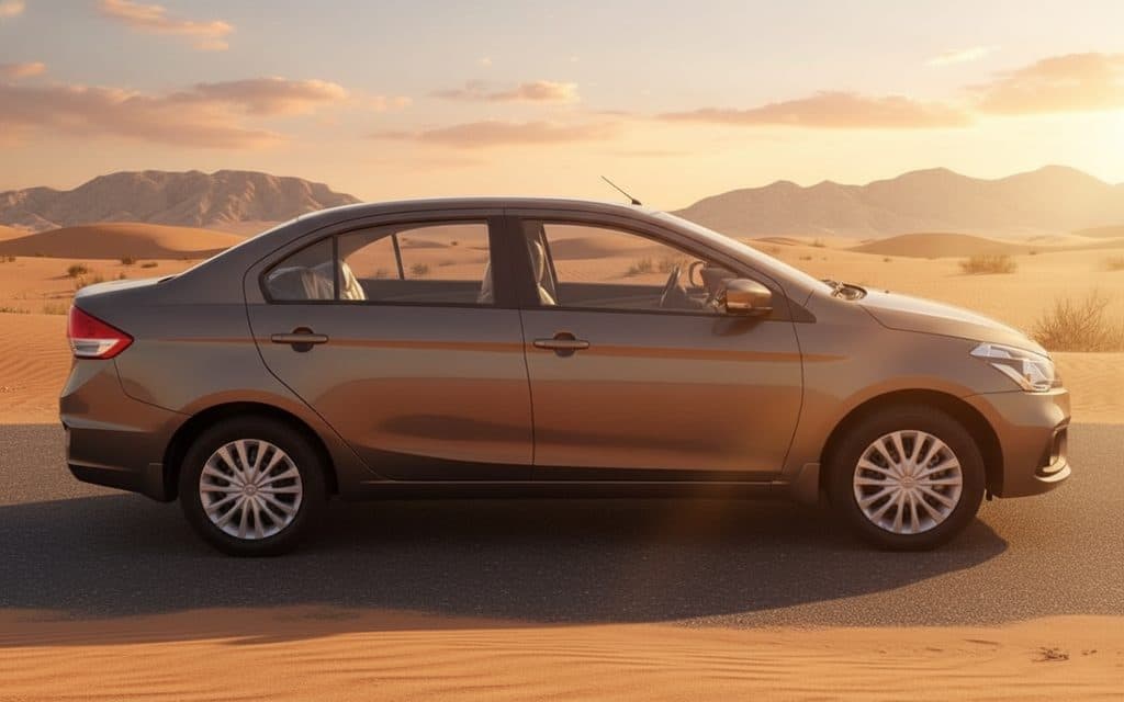 Suzuki Ciaz 2022 Brown side profile