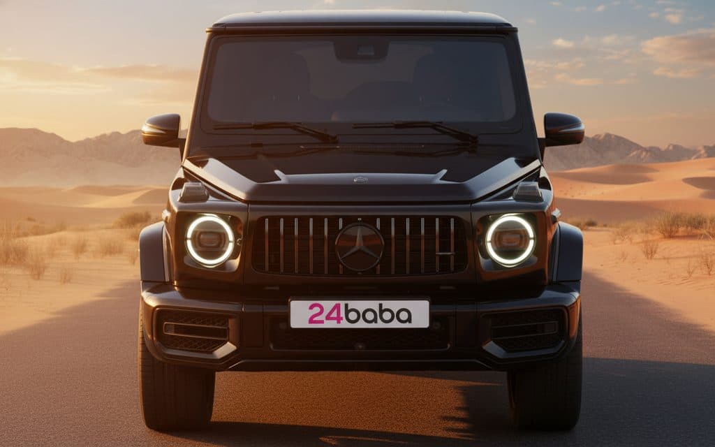 Mercedes G63 2025 Black rental in Dubai