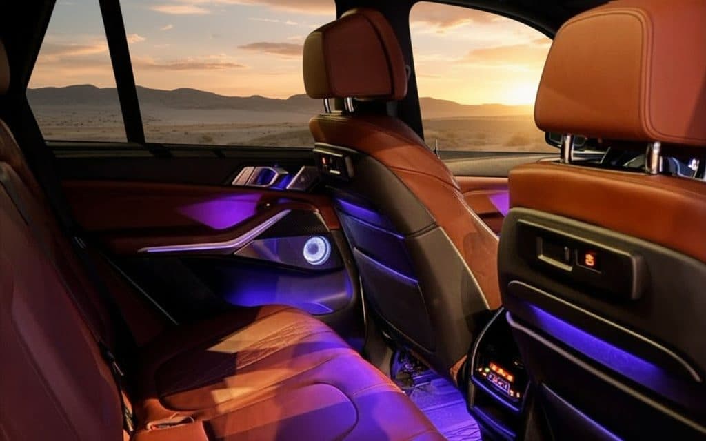 Bmw X5 2023 leather seats and cabin