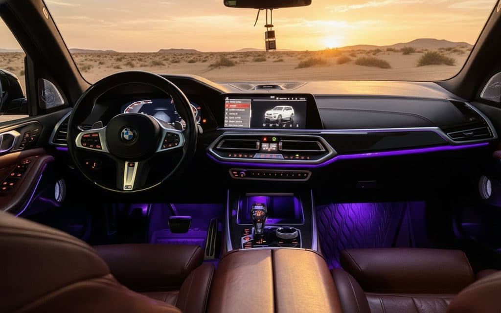 Bmw X5 2023 dashboard and infotainment