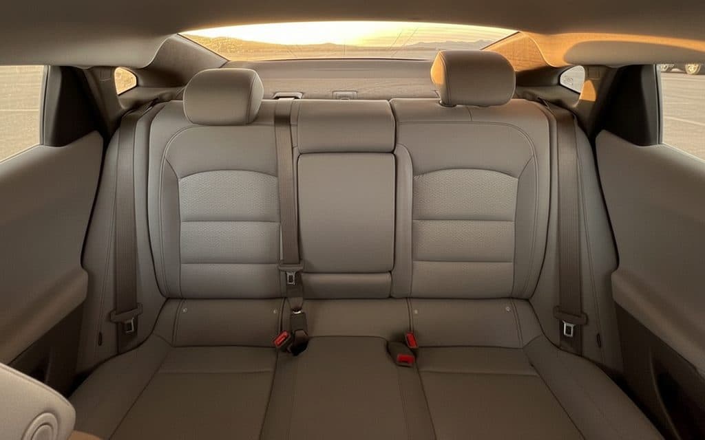 Chevrolet Malibu 2022 leather seats and cabin