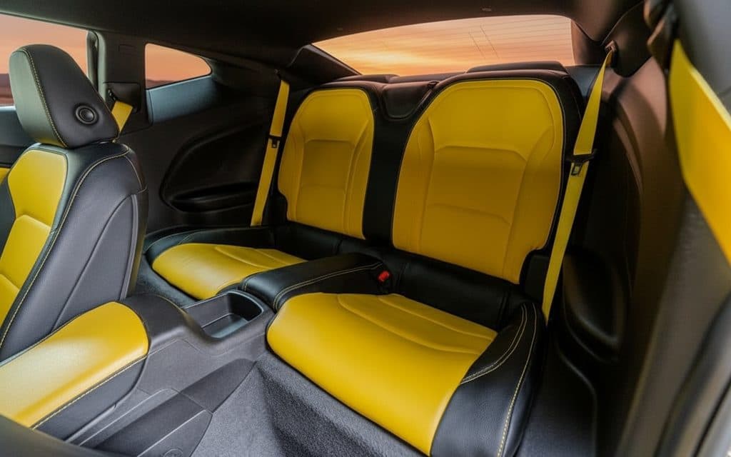 Chevrolet Camaro 2025 leather seats and cabin