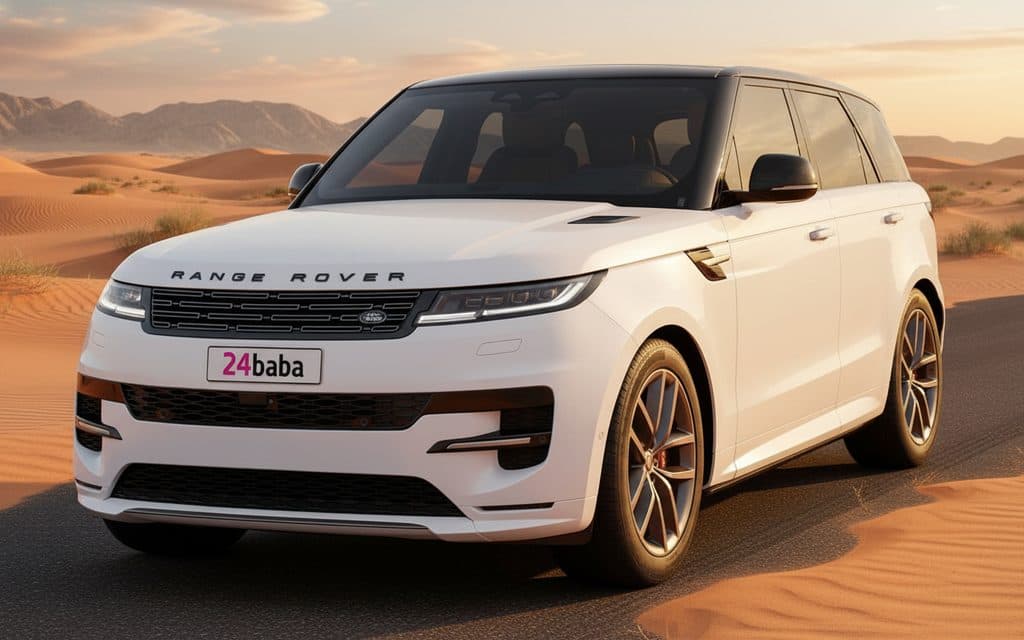 Land Rover Range Rover Sport 2025 White rental in Dubai
