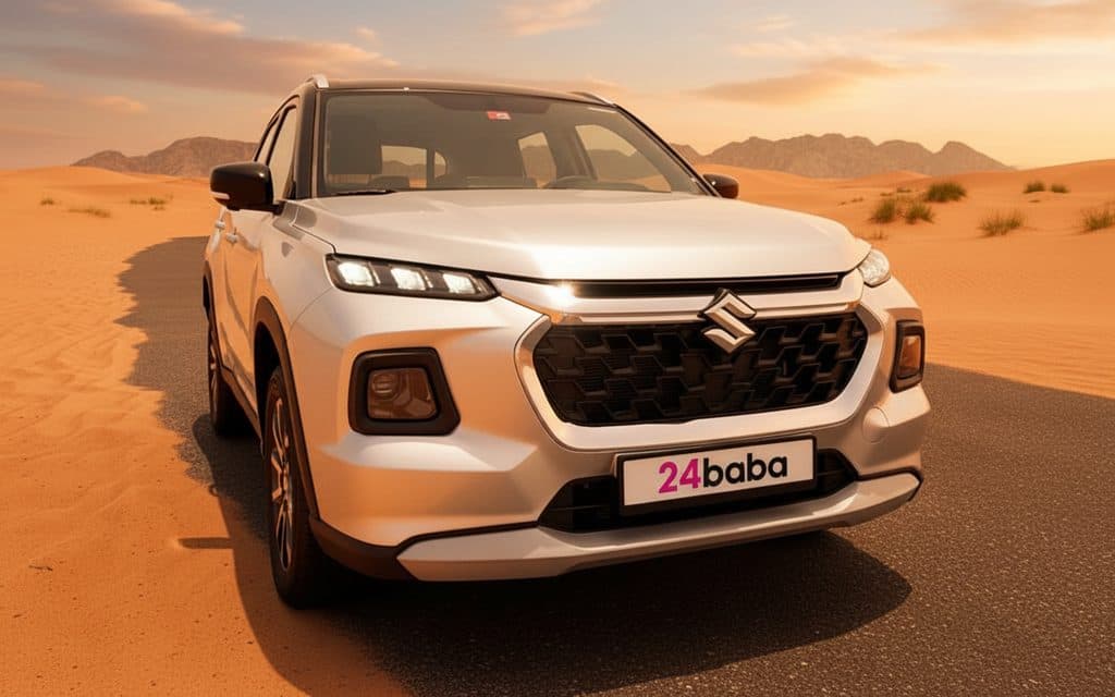 Rent Suzuki Vitara 2023 Silver in Dubai
