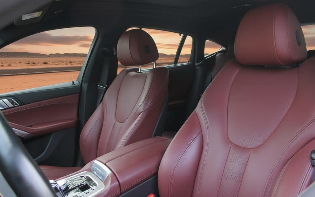 Bmw X6 2022 leather seats and cabin