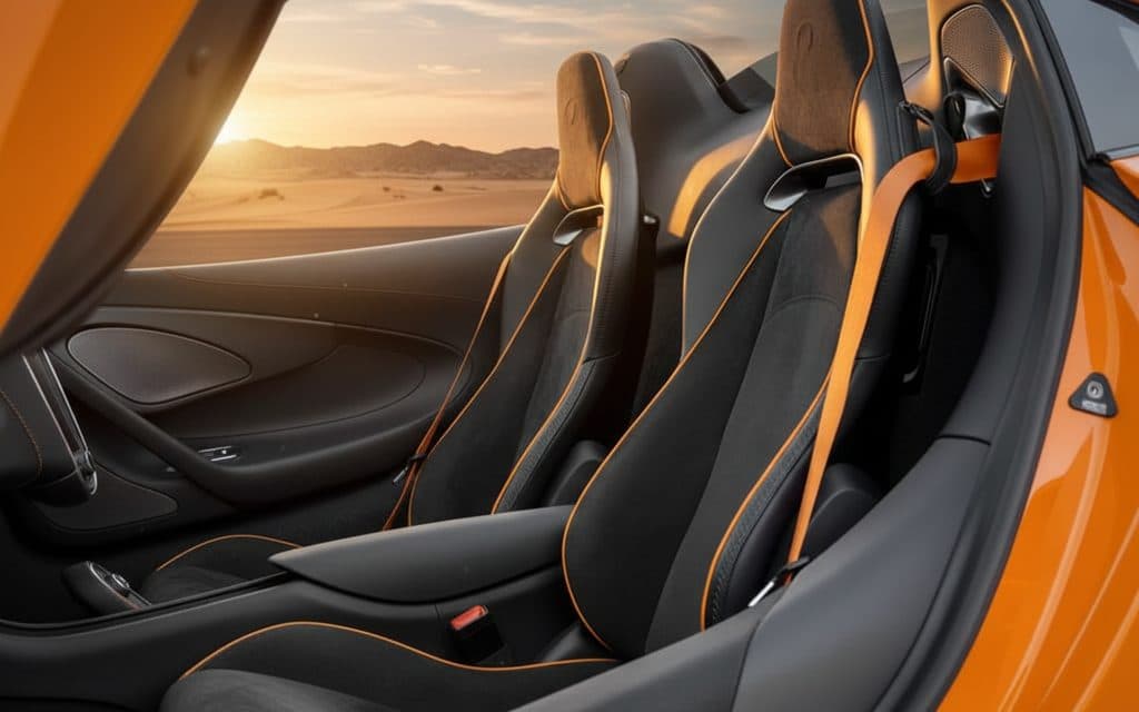 Mclaren Artura 2025 leather seats and cabin