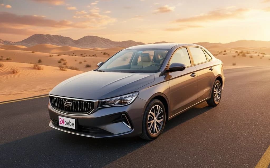 Hire Geely Emgrand 2025 Grey in Dubai