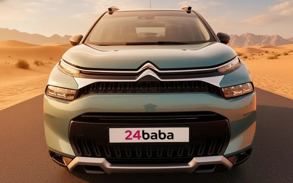 Lease Silver Citroen C3 2024 in Dubai