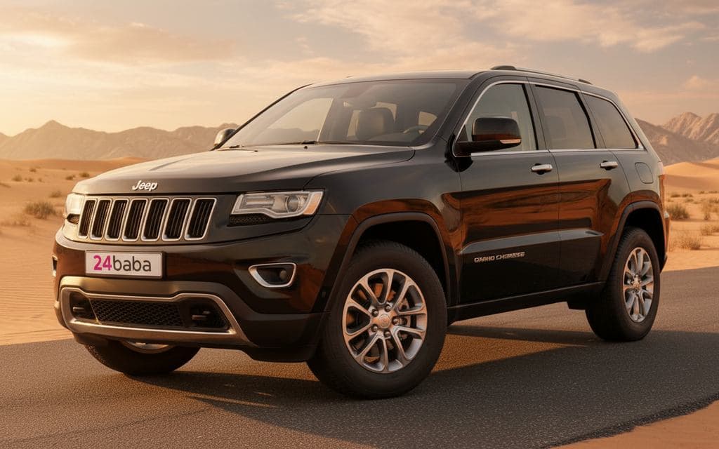 Jeep Cherokee 2020 Black rental in Dubai