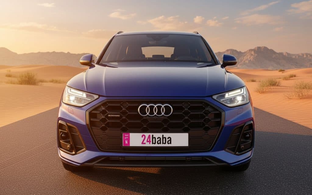 Hire Audi Q5 2021 Blue - rental in Dubai