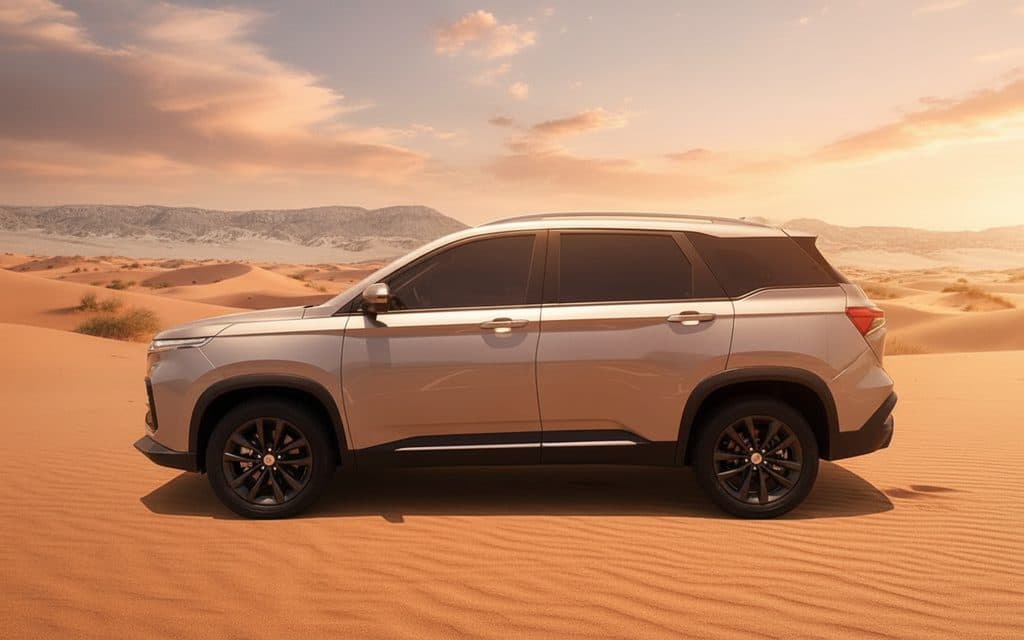 Chevrolet Captiva 2024 Silver side profile