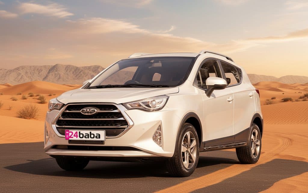 Hire Jac S3 2024 White in Dubai