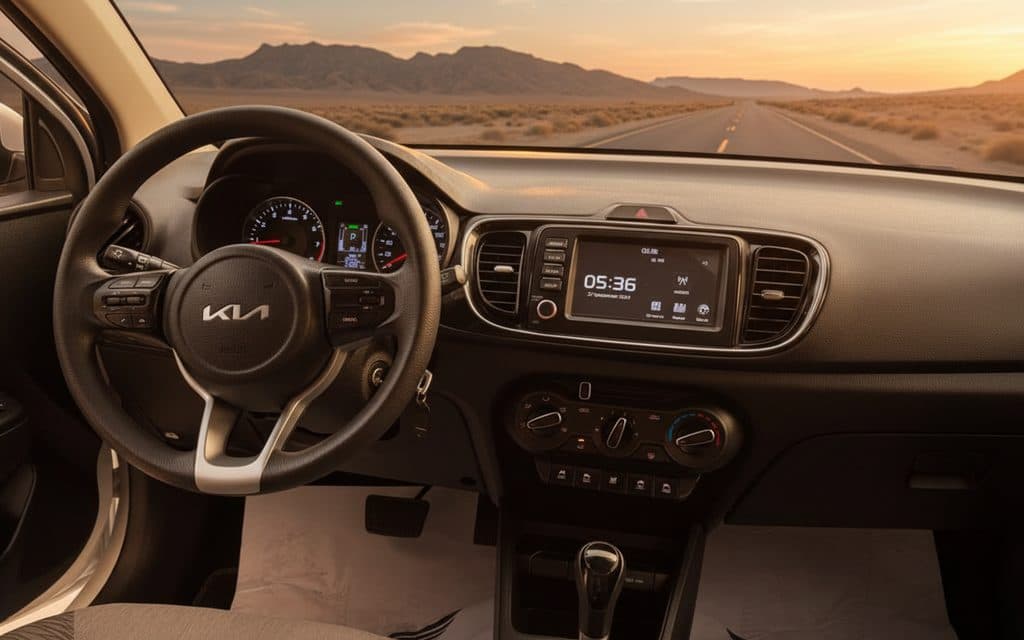 Kia Pegas 2023 leather seats and cabin