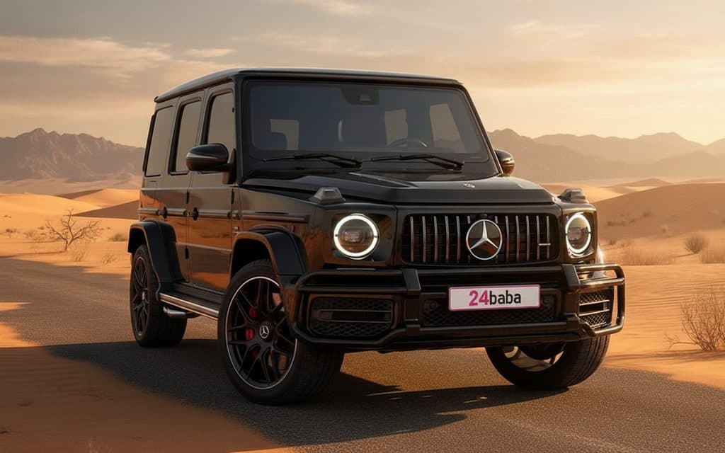 Hire Mercedes G63 2022 Black in Dubai