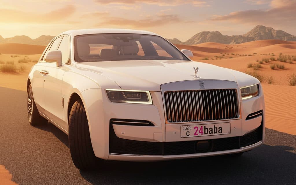 Hire Rolls-Royce Ghost 2021 White in Dubai