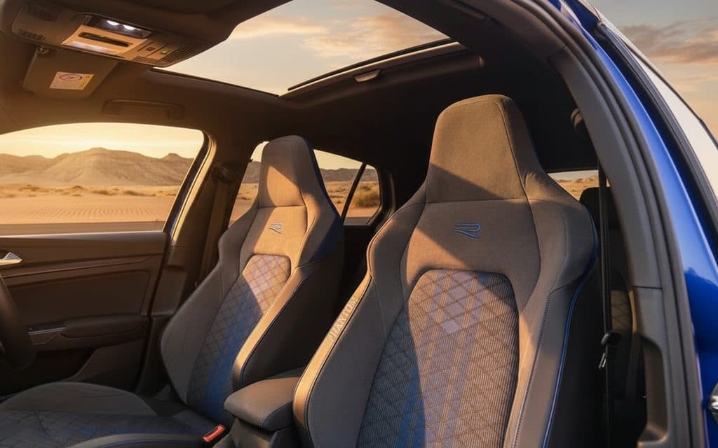 Volkswagen Golf 2024 leather seats and cabin