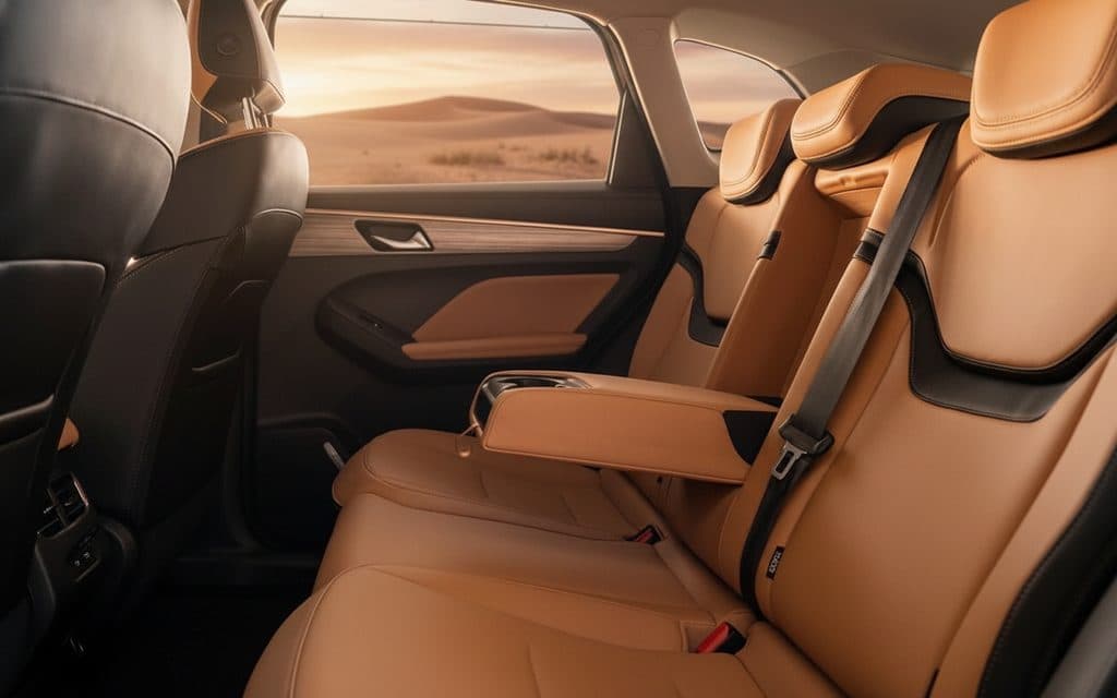 Haval Jolion 2023 leather seats and cabin