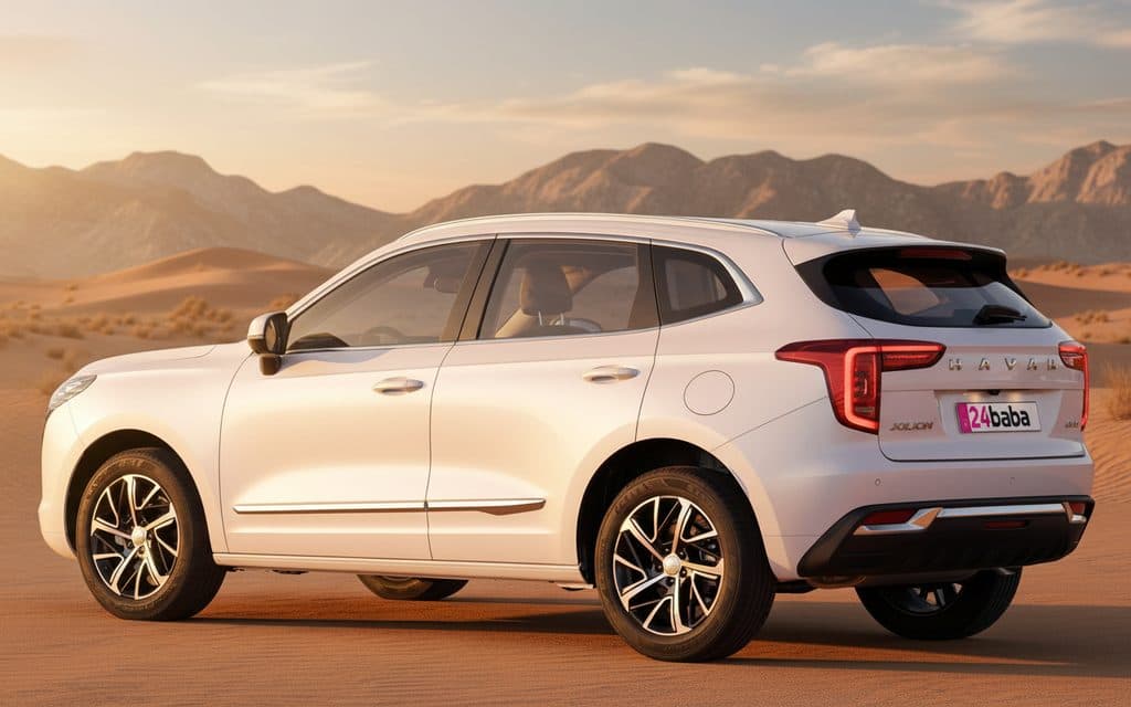 Haval Jolion 2023 White side profile