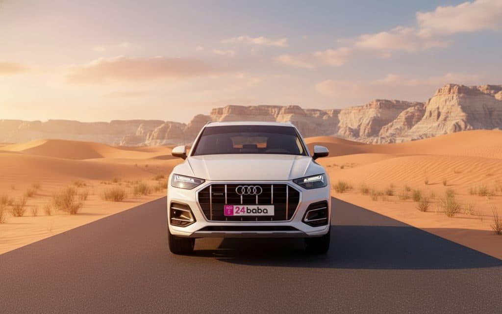 Hire Audi Q5 2024 White in Dubai