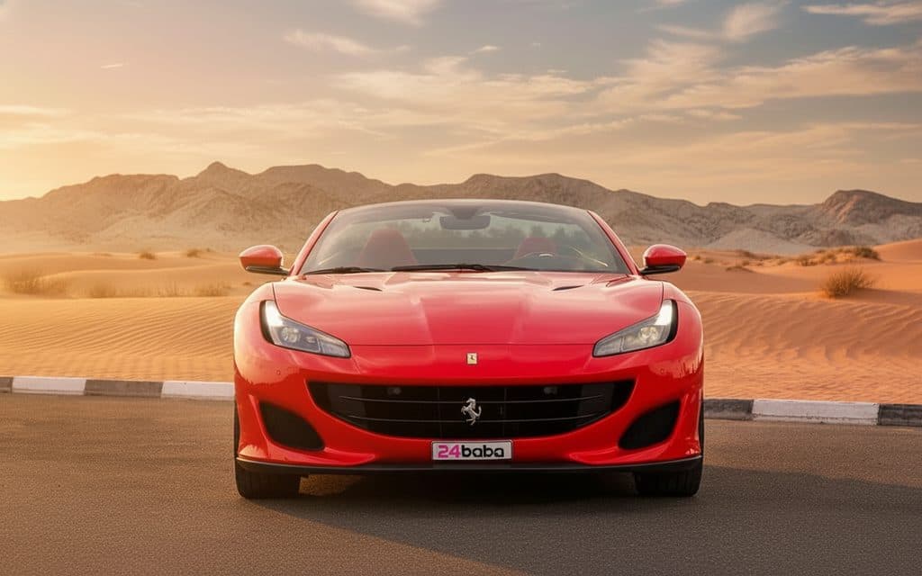 Ferrari Portofino 2020 Red cover image – rental in Dubai