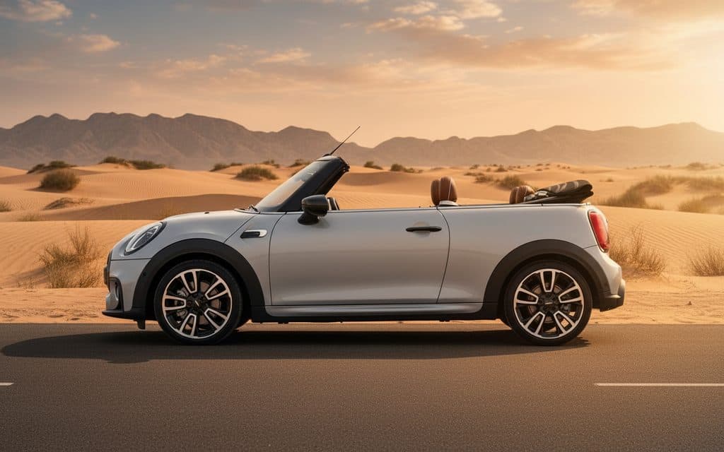 Mini Cooper 2023 Silver side profile