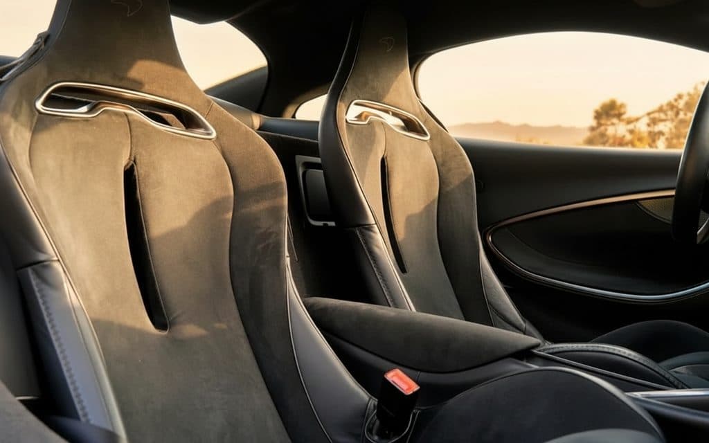 Mclaren Artura 2025 leather seats and cabin