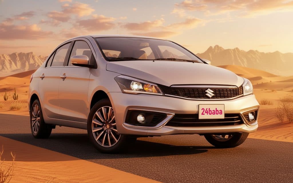 Rent Suzuki Ciaz 2024 Silver in Dubai