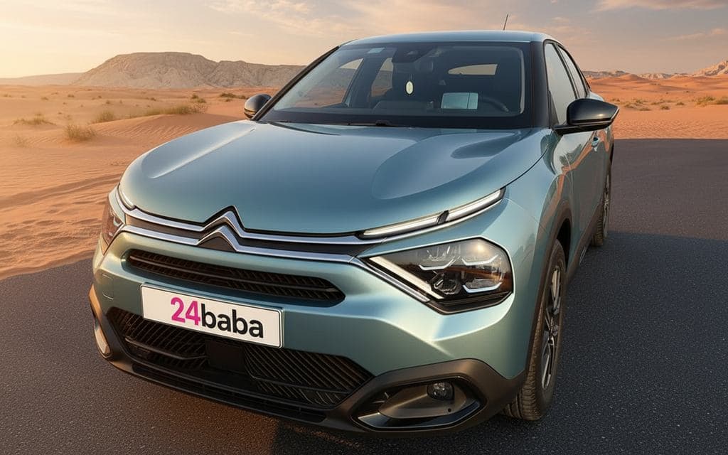 Rent Citroen C4 2023 Blue in Dubai