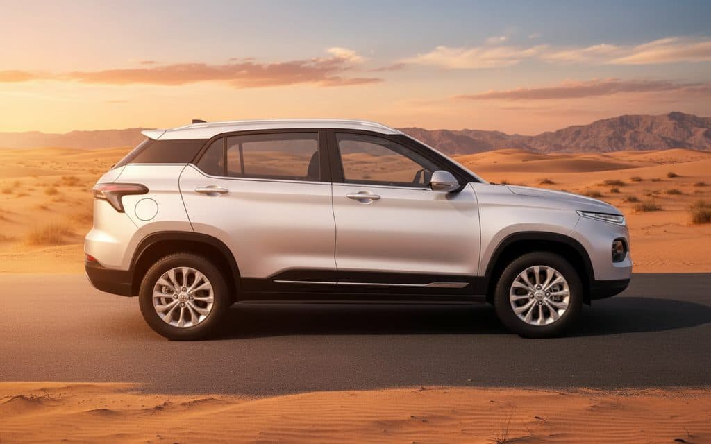 Chevrolet Groove 2025 Silver side profile