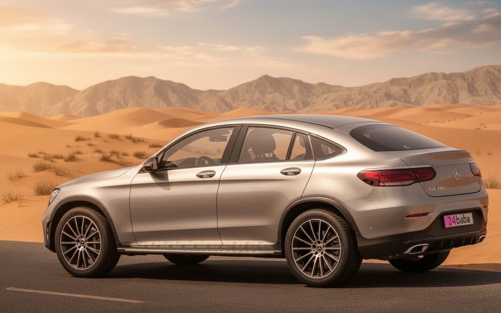 Mercedes Glc200 2022 Silver side profile