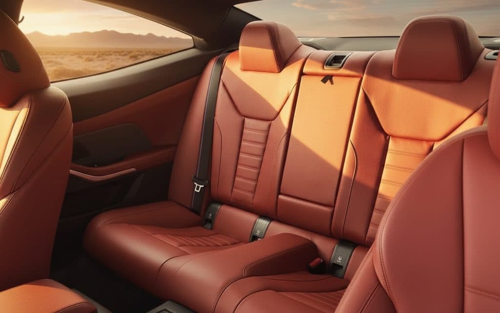 Bmw 420 2024 leather seats and cabin