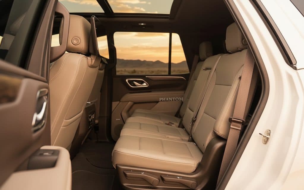 Chevrolet Tahoe 2022 leather seats and cabin